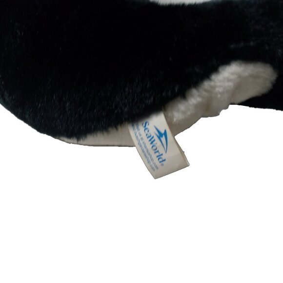 Vintage Sea World Shamu Orca Large Plush Collectible 20"- Very Soft! - Picture 7 of 7